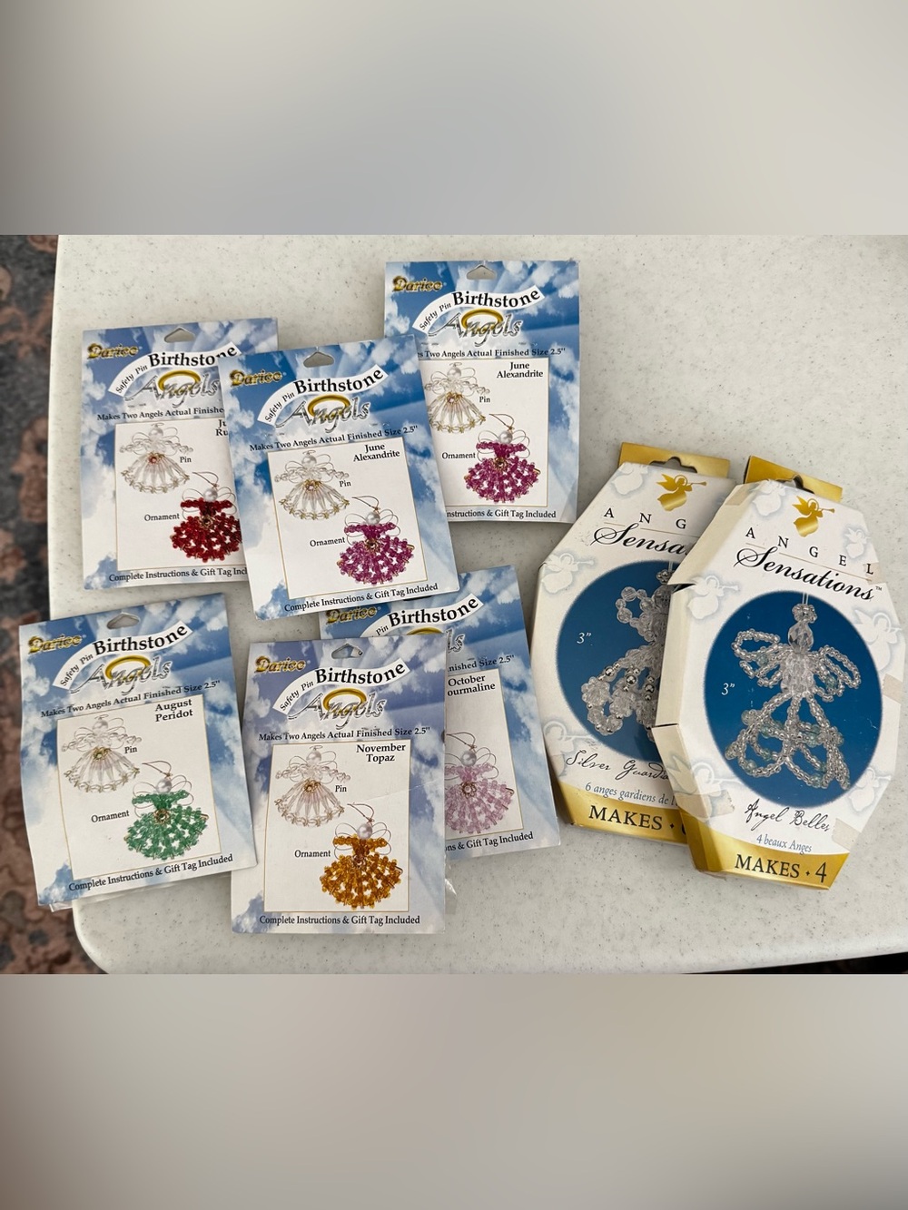 NWT 8 Angel Making Craft Sets